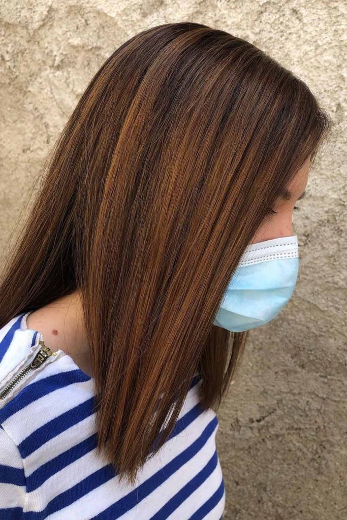 Brown Sugar Sleek Bob